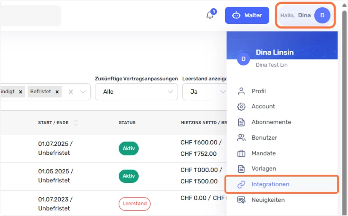 Aktivieren Sie die Kreditoren-KI-Integration