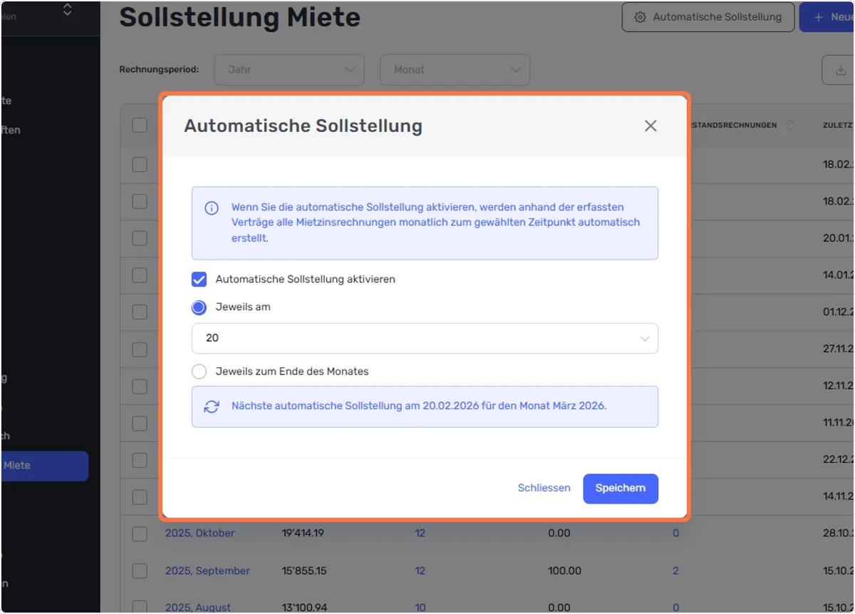 Aktivierung und Konfiguration