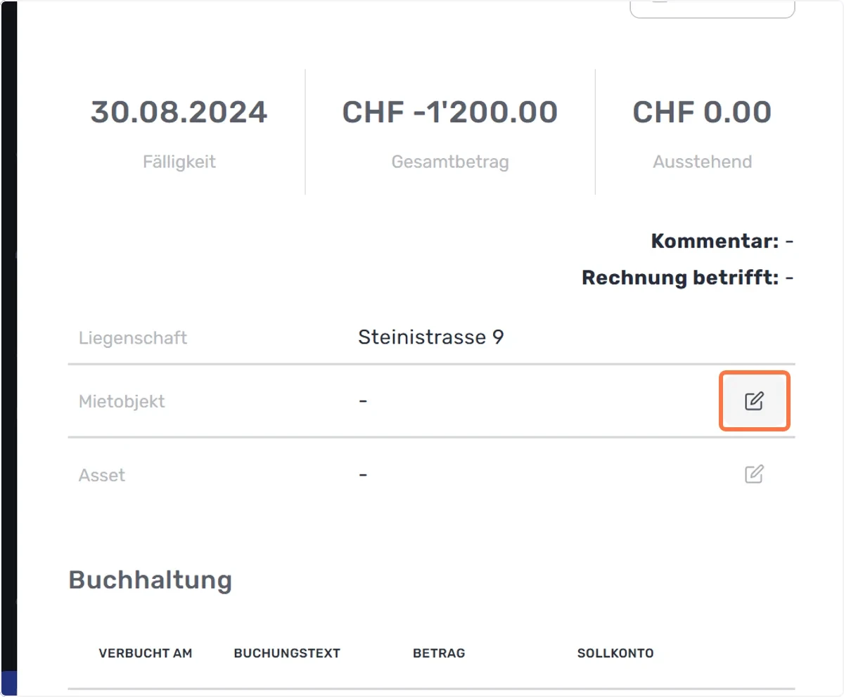 Bearbeiten klicken