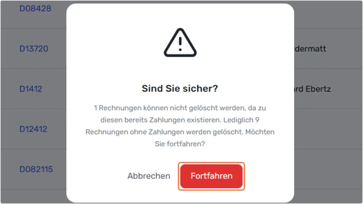 Klicken Sie auf Fortfahren