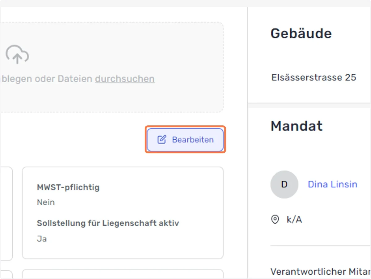 Klicken Sie nun auf Bearbeiten