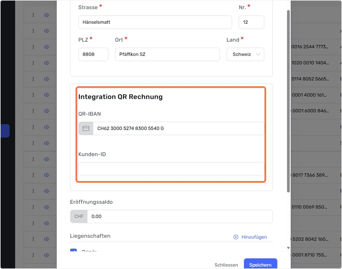QR IBAN / QR Integration