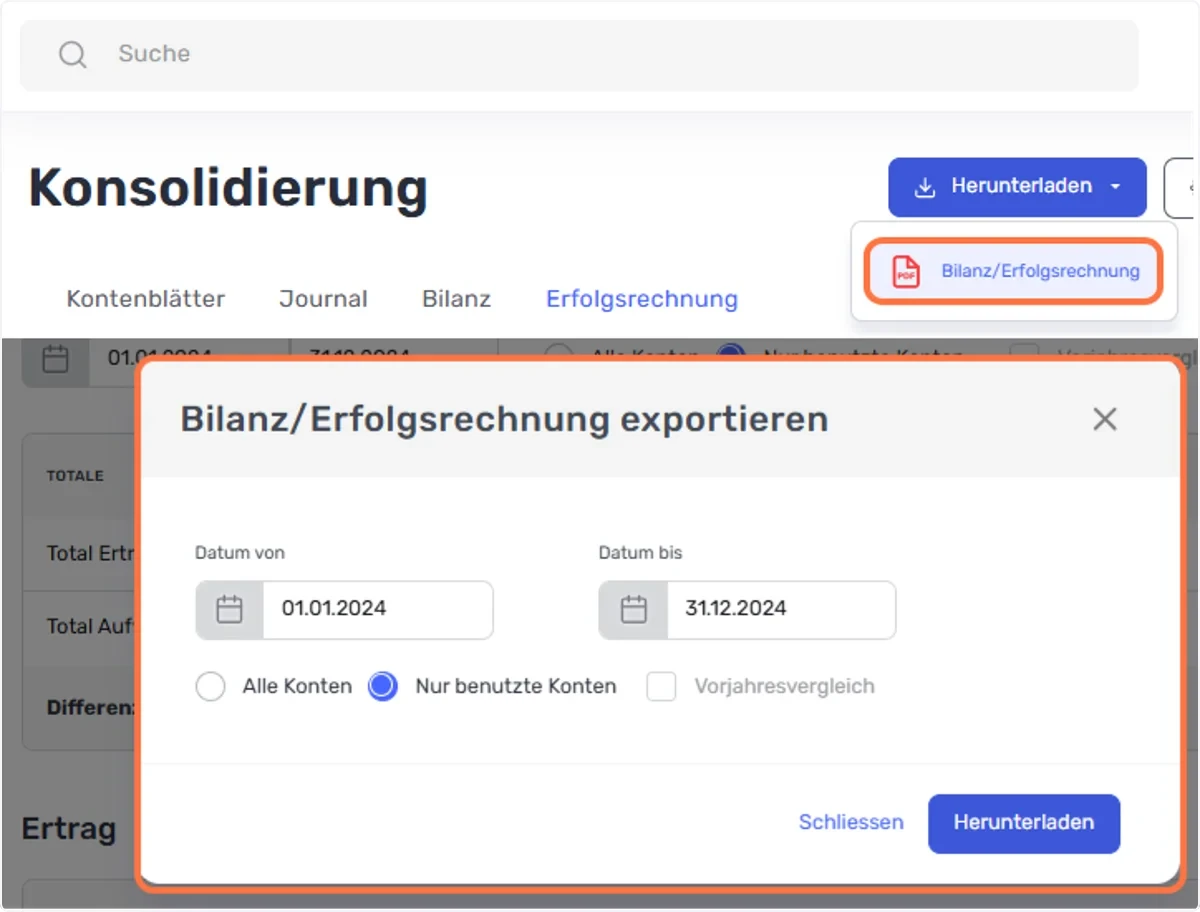 Reports & Export