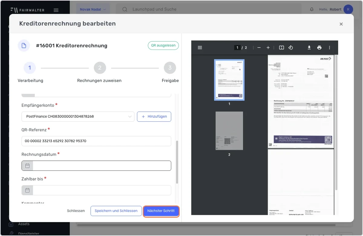 Verarbeitung